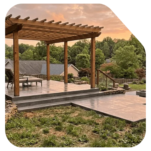 Standard Concrete Patios in Asheville, North Carolina