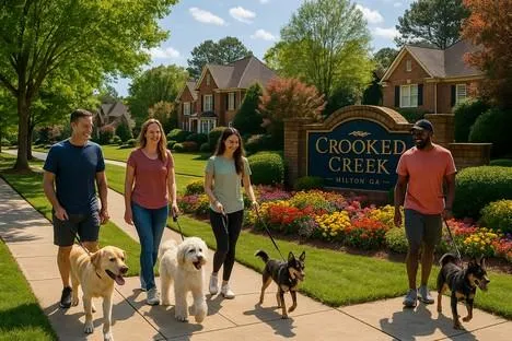 Crooked Creek Dog Walk, Milton GA