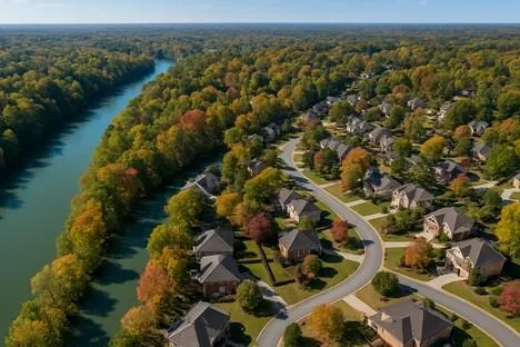 Chattahoochee River Neighborhood, Norcross, GA