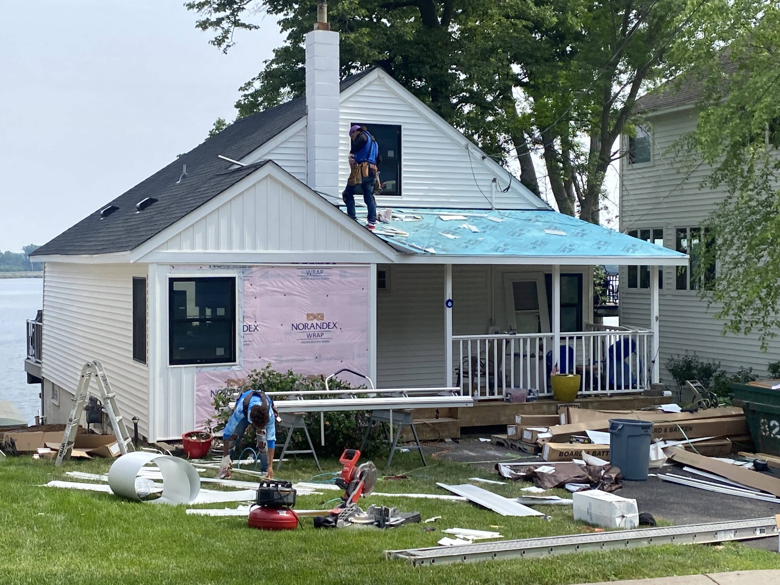 Storm damage roof inspection and documentation by Today's Exteriors