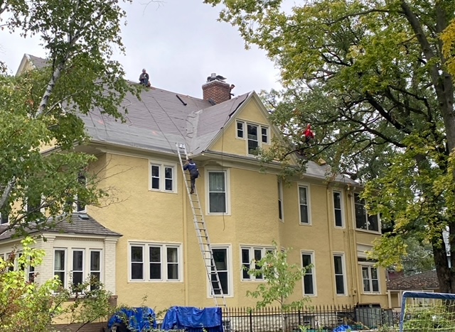 Storm damage roof inspection and documentation by Today's Exteriors