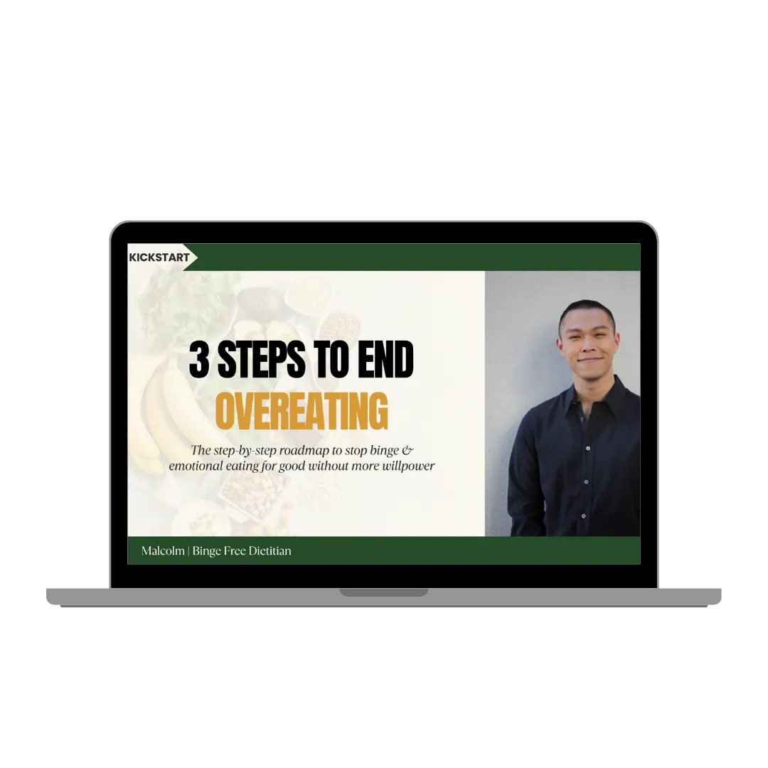 3 steps to end overeating webinar mockup