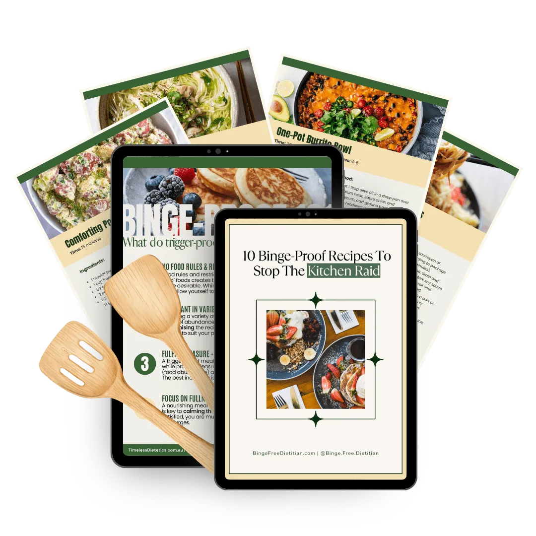 10 Binge proof recipes to stop the kitchen raid mock up