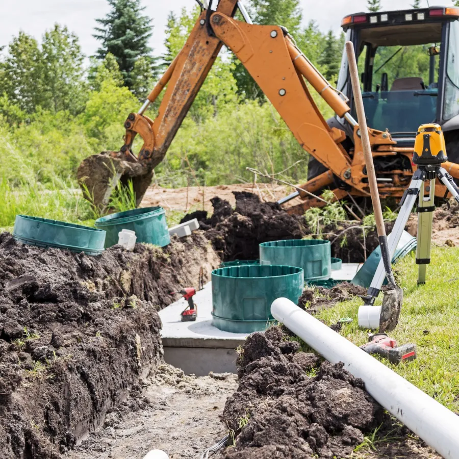 clear sewer line