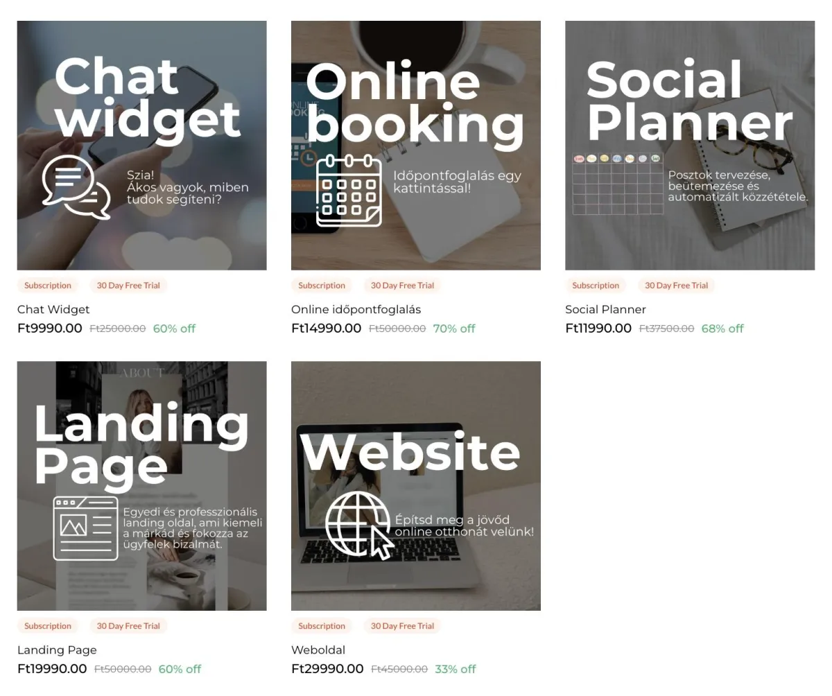 Relyon szoftver termékek