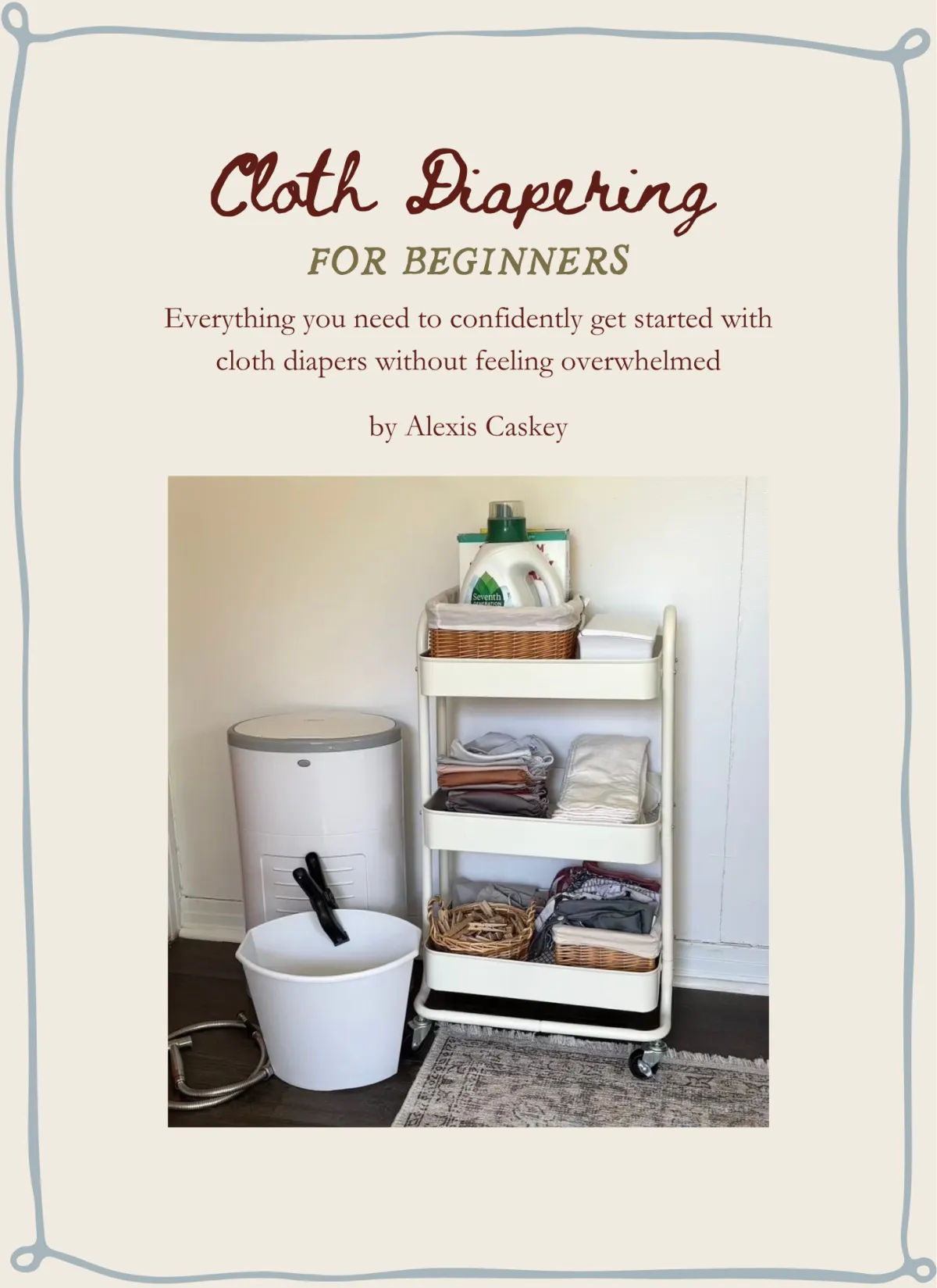 Cloth Diapering for Beginners Guide Cover