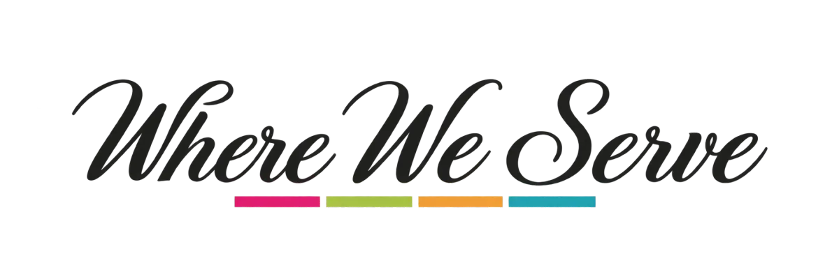 Where We Serve – Fancy Fiesta professional event staffing service locations.