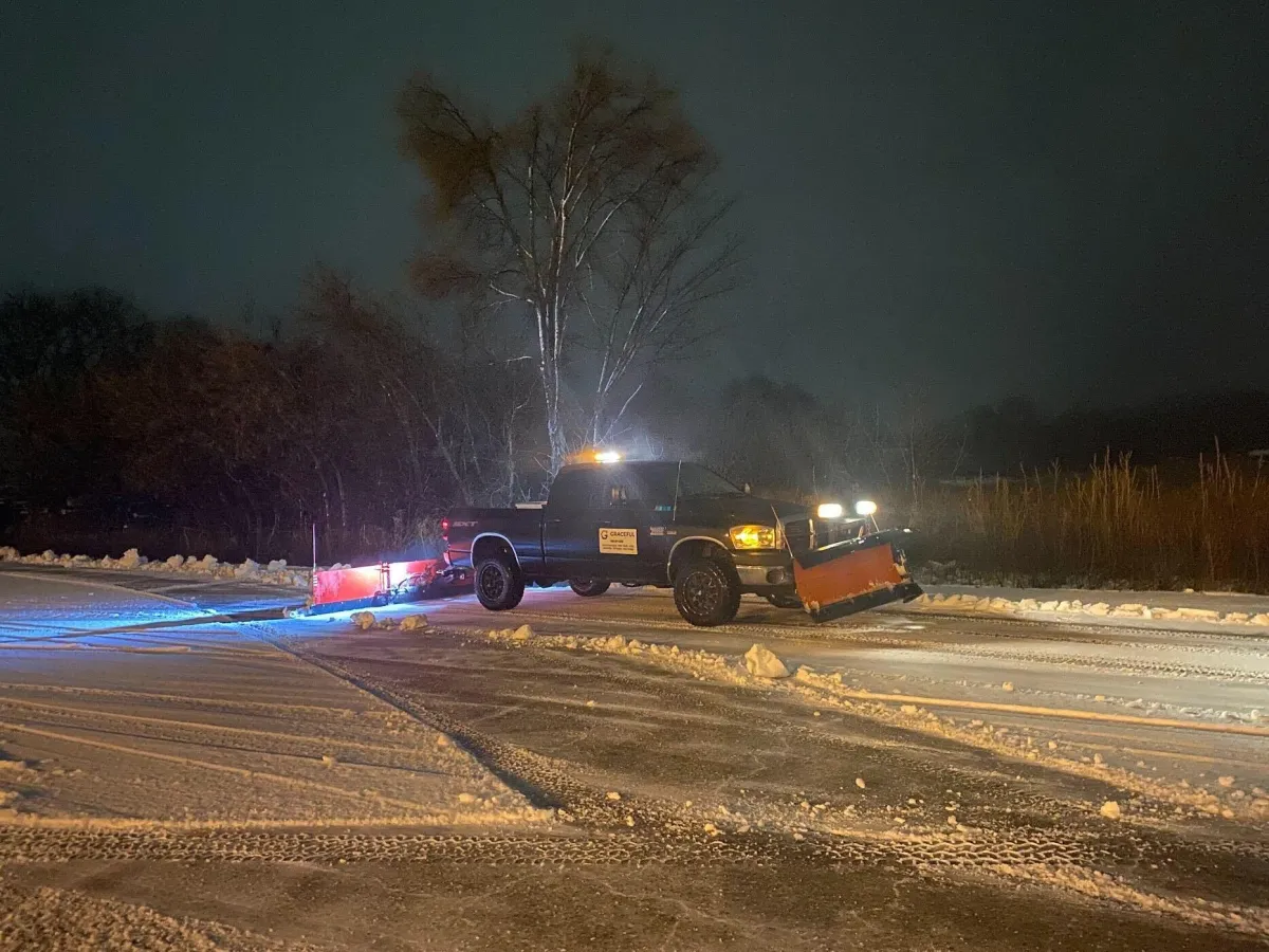 Front blade, back blade, plowing monster! Janesville WI