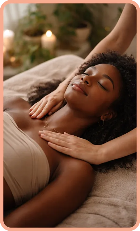 Portrait of a compassionate practitioner with a warm, reassuring presence.