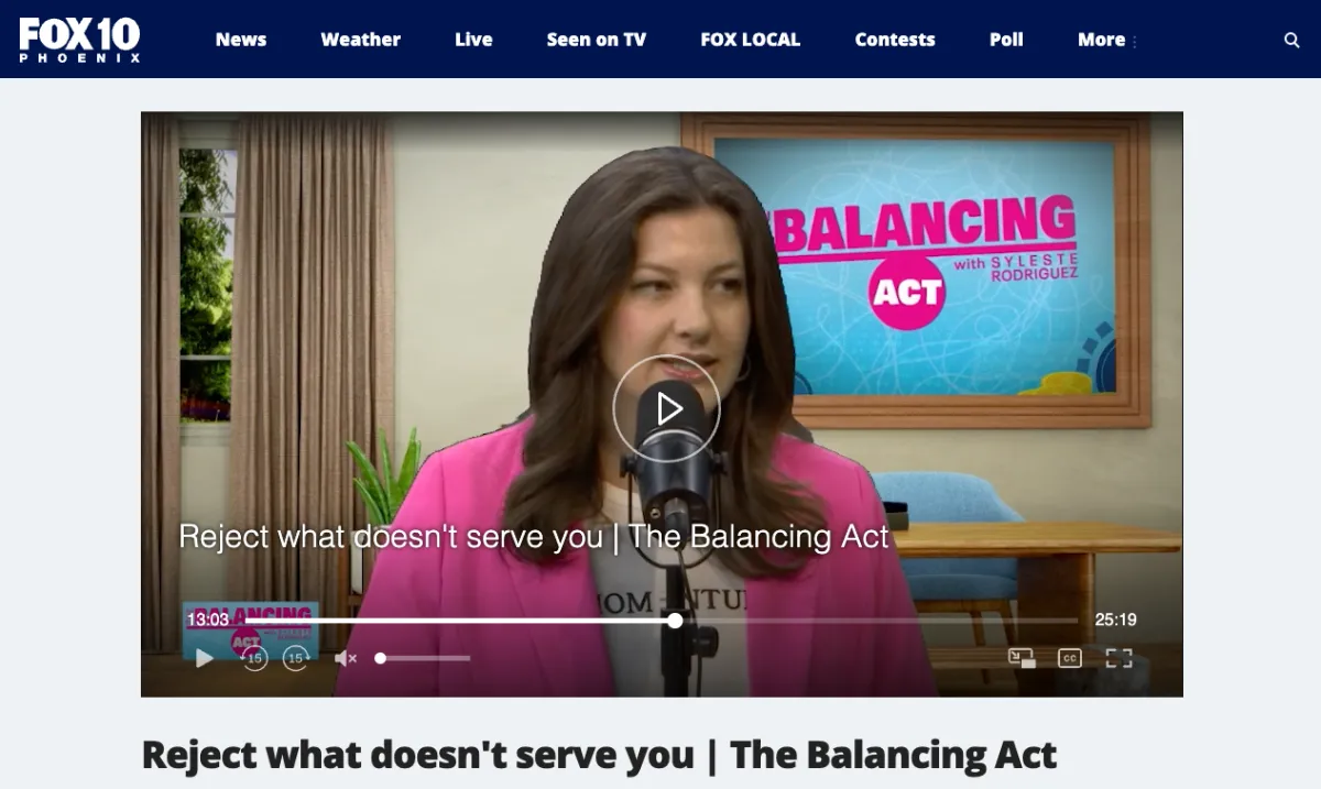 Interview with Chelsie on Fox 10