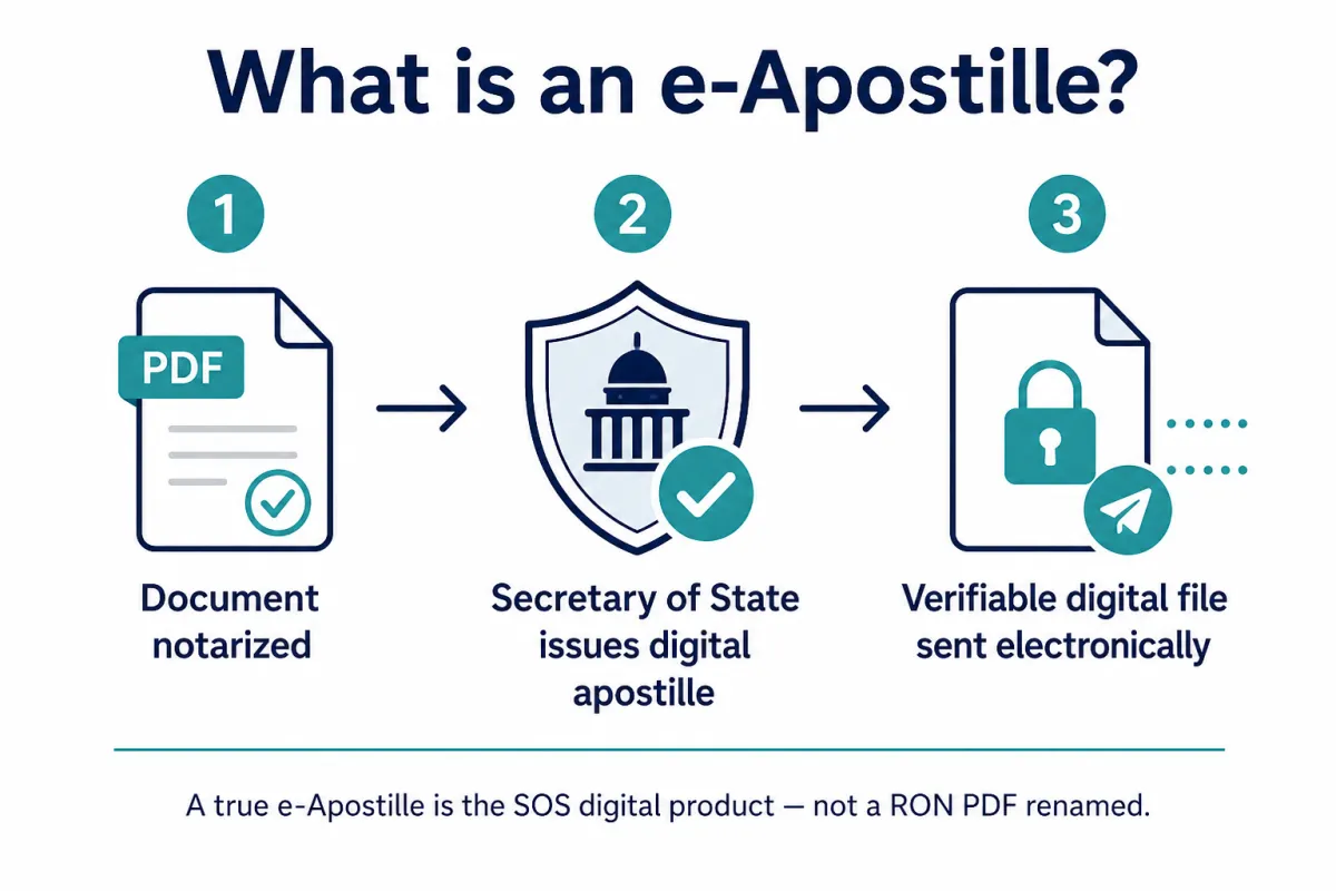 What a true e-Apostille is