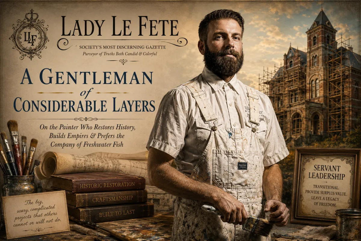 A Gentleman of Considerable Layers - Poster