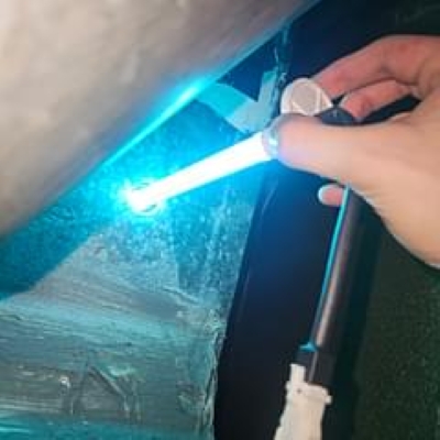 HVAC UV air purification system helping improve indoor air quality