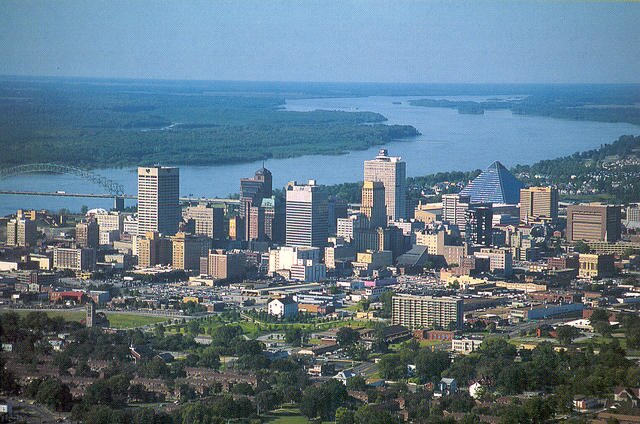 Aerial View of Memphis N