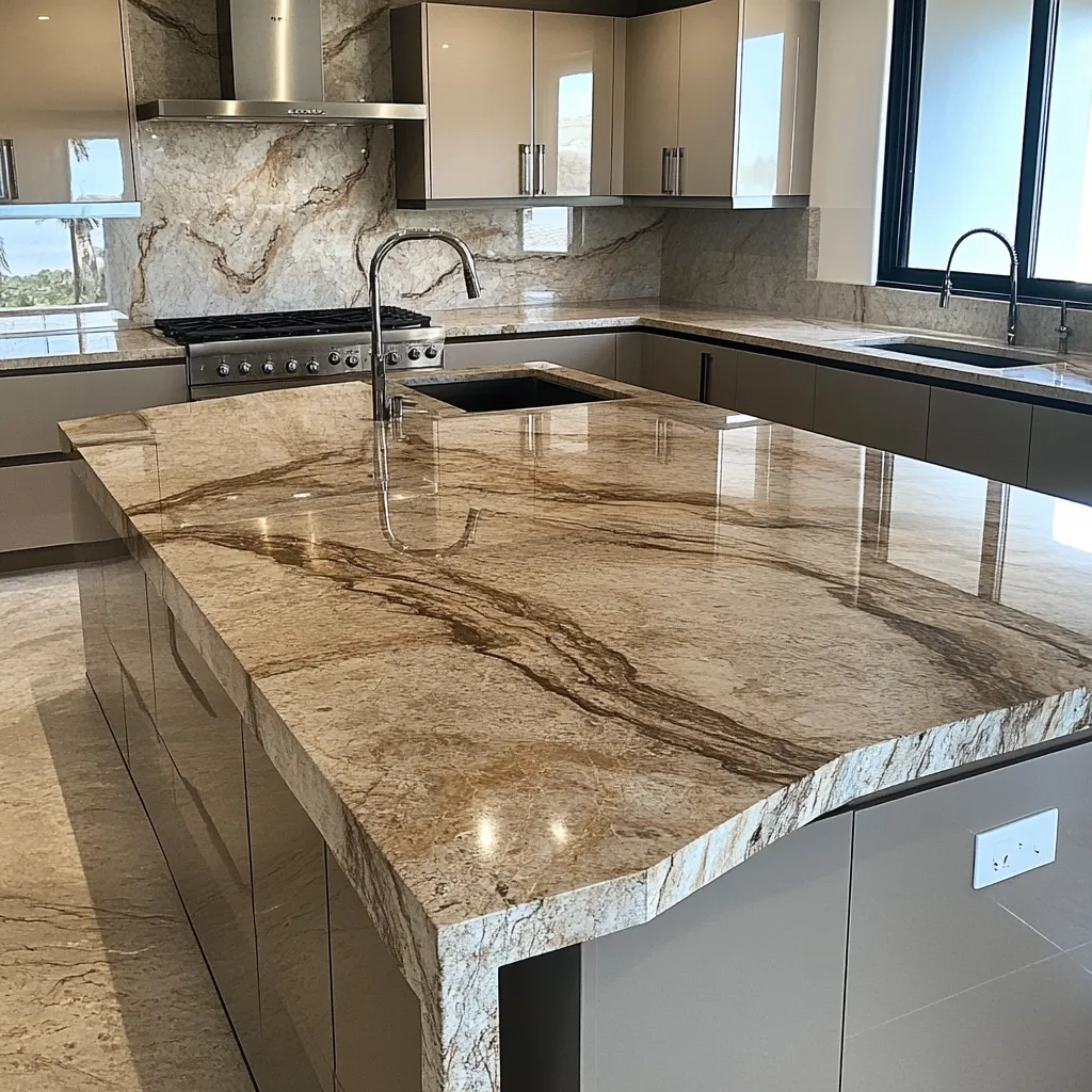 Elegant granite, marble, and quartz countertops for durable, stylish kitchens.