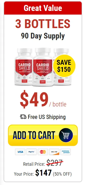 CardioFlush Buy Three Bottles