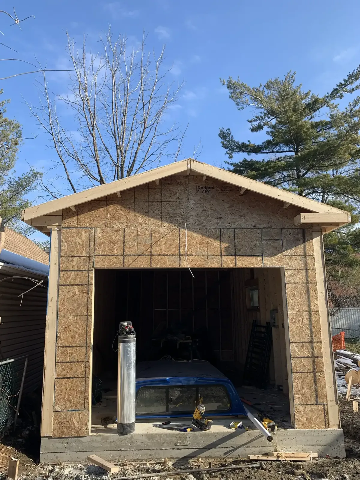 Custom Garage build and repair services in Toronto,  Roncesvales, High Park and Etobicoke by Build 4 Outdoors