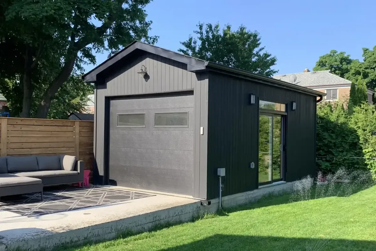 Garage Build from Toronto deck and outdoor builder Build4 Outdoors