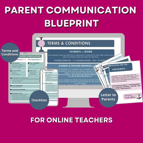 The Complete Parent Communication Blueprint for Oline Teachers