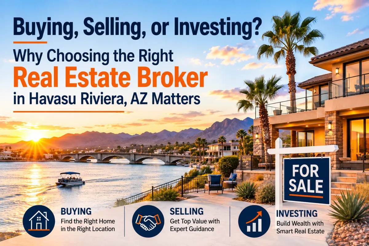 Luxury waterfront homes in Havasu Riviera, AZ with expert guidance from Kristina Horton, trusted Real Estate Broker serving Arizona's river communities