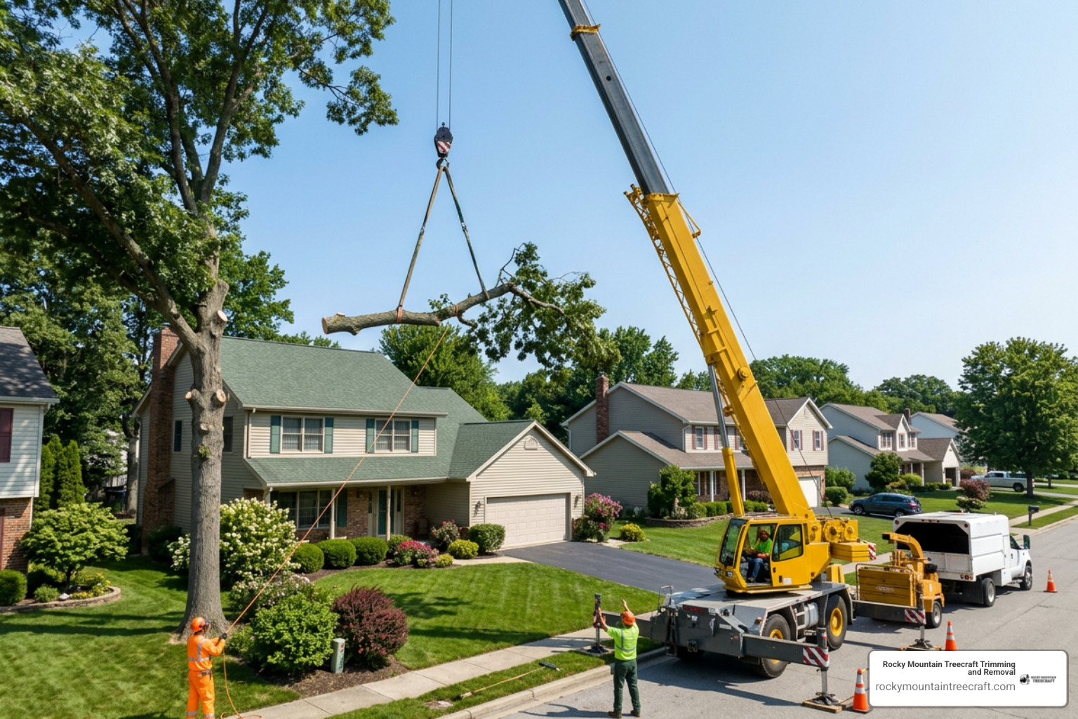 tree removal with crane near me