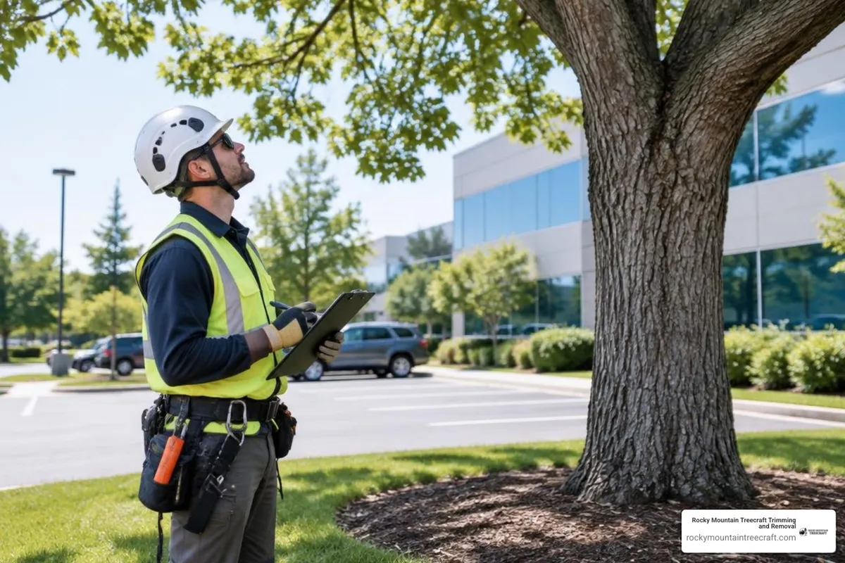 Protect your property and tenants with expert tree service commercial care from Rocky Mountain Treecraft. Get a free estimate today.
