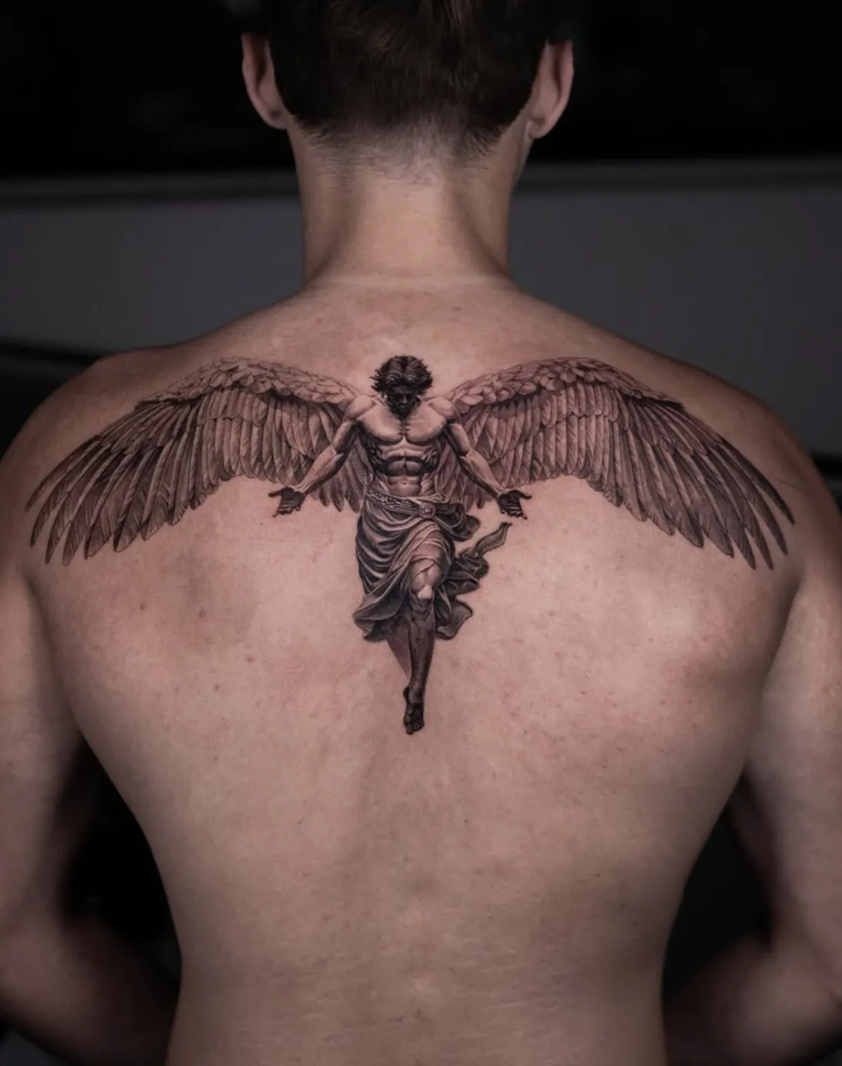 A sign that is on the side of a building