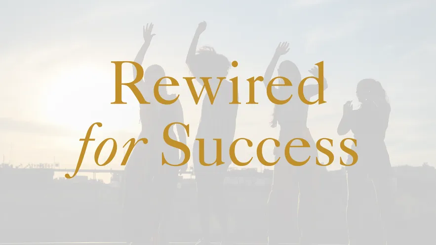 Rewired for Success is an online group coaching program  designed to help you regulate your nervous system, rewire limiting beliefs, and create lasting change in your life.