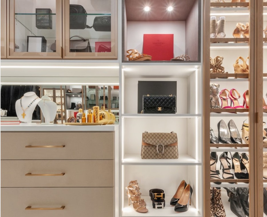 closet that makes getting ready effortless