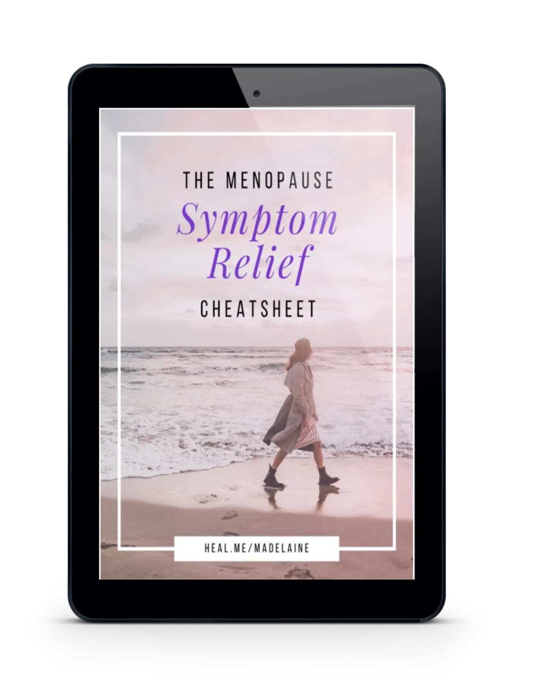 The Menopause Symptom Relief Cheatsheet Mockup