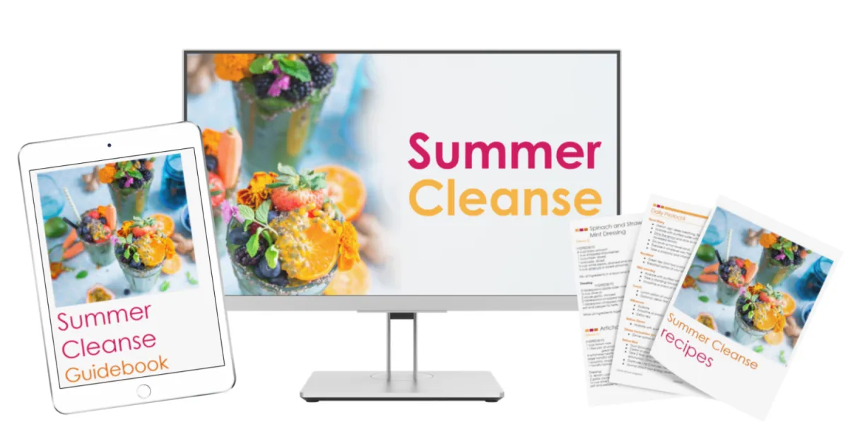 Zesty Energy Summer Makeover Cleanse Guidebook Mockup