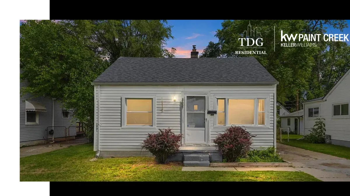 Charming affordable home for sale at 3657 Alvina Ave, Warren, MI 48091 with a spacious backyard and private driveway, listed by The Delia Group.