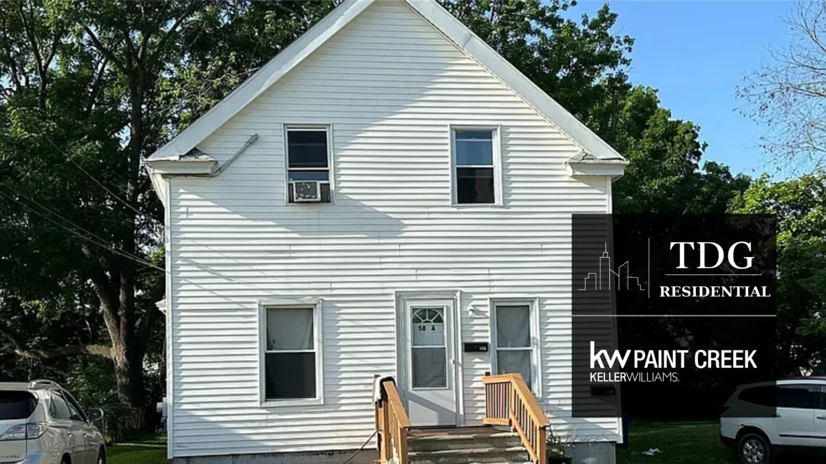 Two-unit duplex for sale at 58 Gladstone Pl, Pontiac, MI 48342 near Downtown Pontiac, listed by The Delia Group.