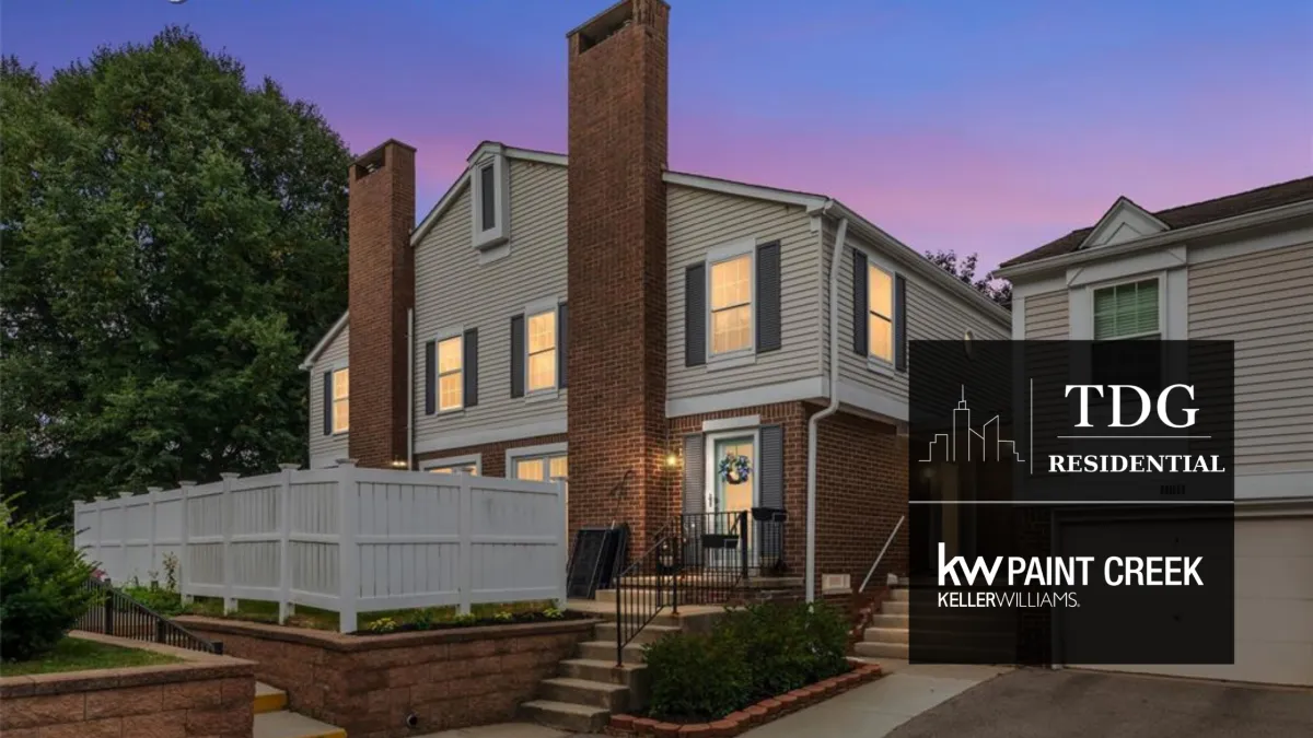 Beautifully updated brick condominium for sale at 21110 E Glen Haven Cir, Northville, MI 48167 in Northville with a private courtyard, listed by The Delia Group.