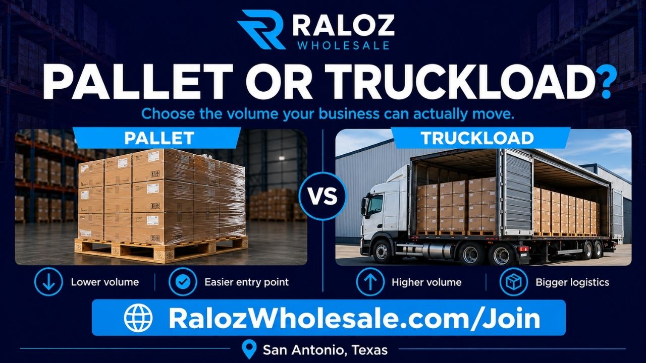 Pallet or Truckload? How Resellers Choose the Right Inventory Volume