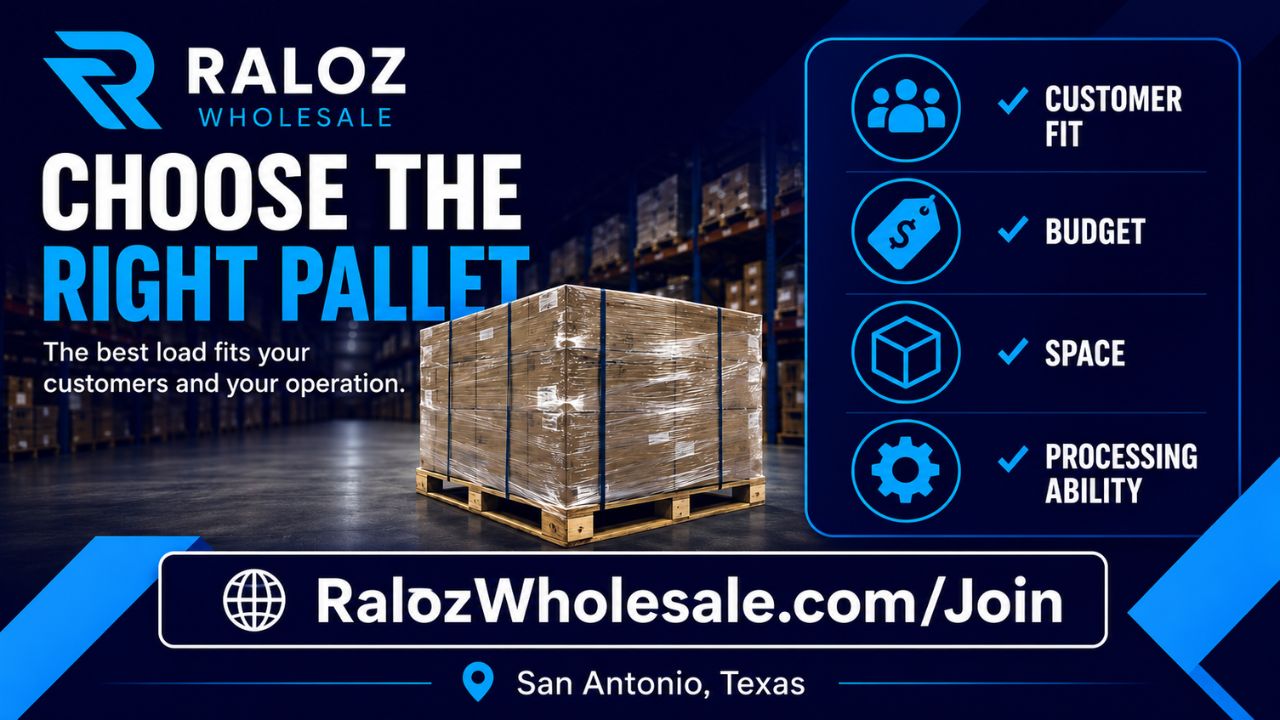 How to Choose the Right Liquidation Pallet for Your Resale Business