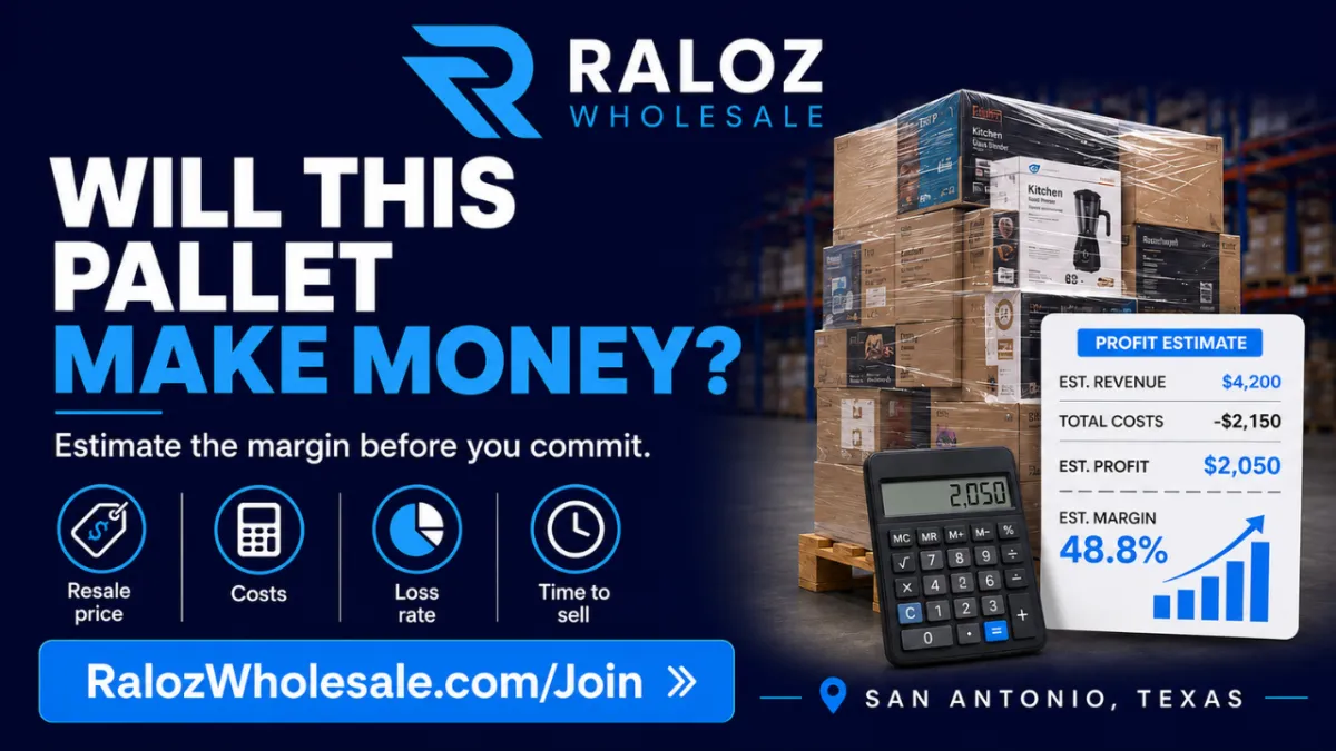 Will This Liquidation Pallet Make Money? A Reseller Margin Guide
