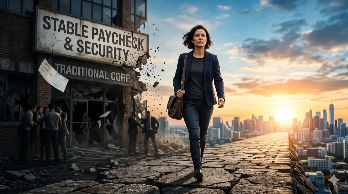 The Paycheck Delusion: Why the "Great Decoupling" Broke the Old Rules of Work (and How to Reclaim Your Financial Sovereignty)