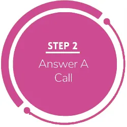 step 2 answer a call
