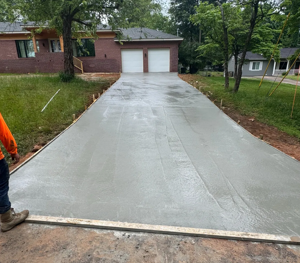 Concrete Patios and Driveways in Milton