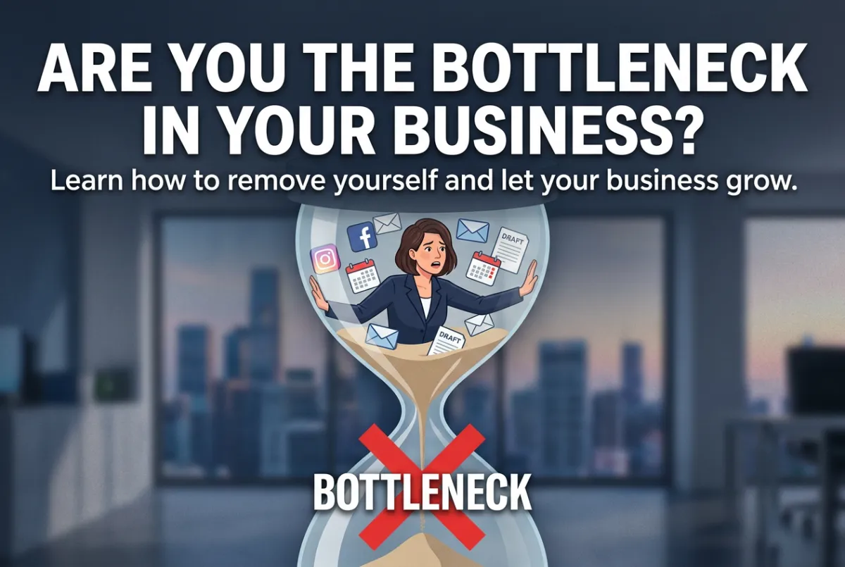 Are You The Bottleneck In Your Business