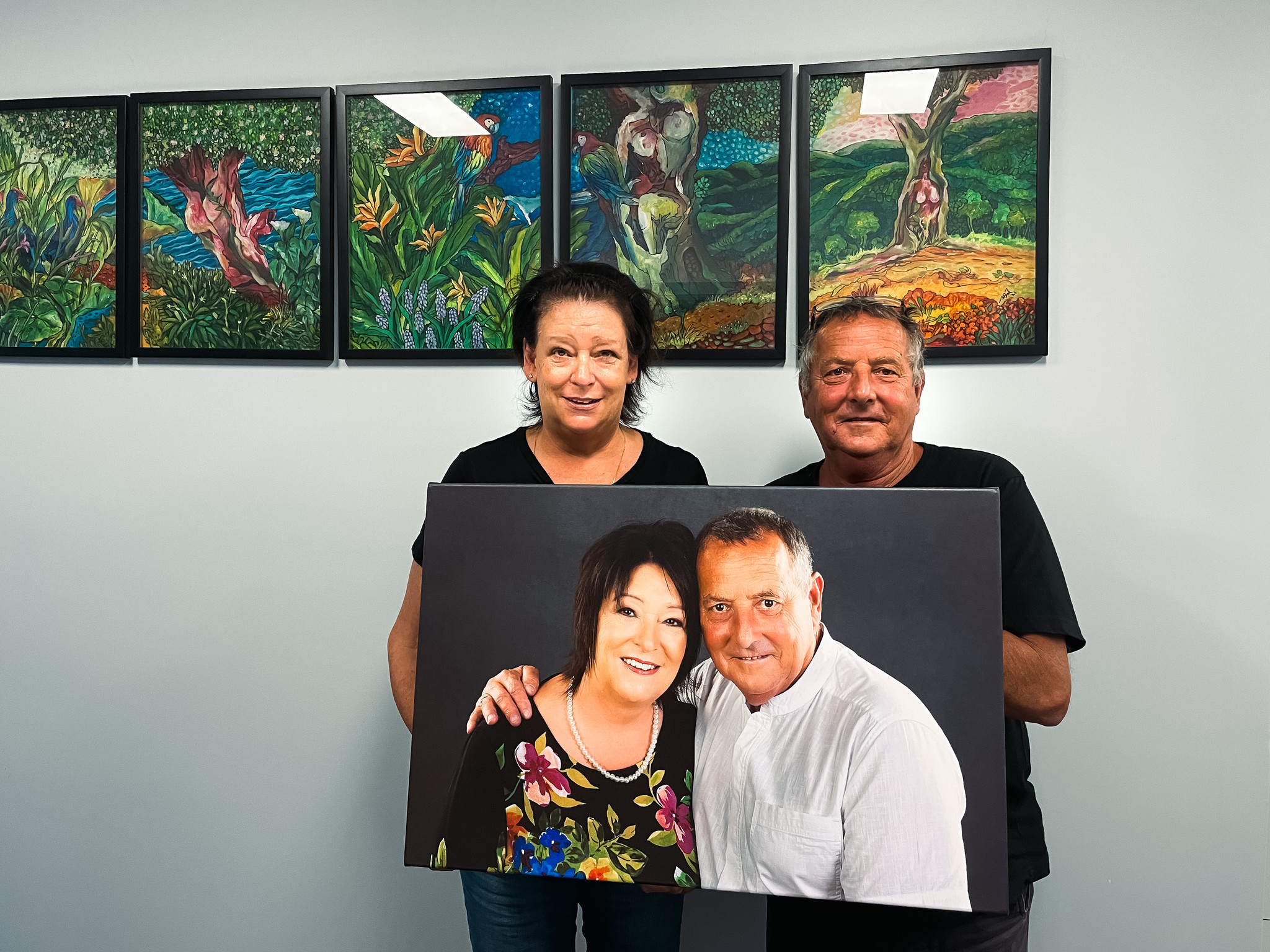 Canvas Family Portrait