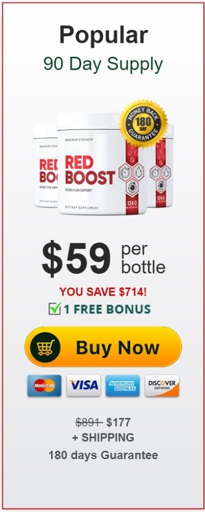 Red Boost 3 bottles