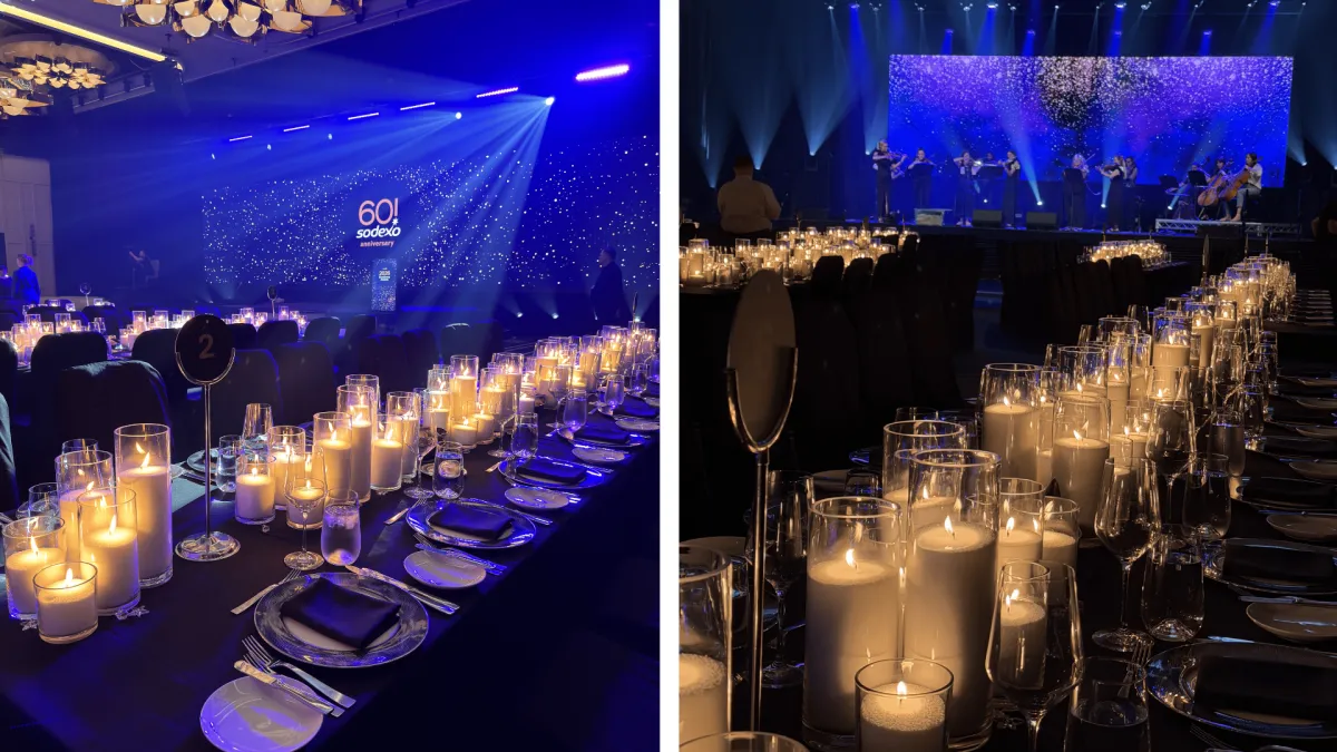 Preparing 1,200+ Sand Candles for a Corporate Gala