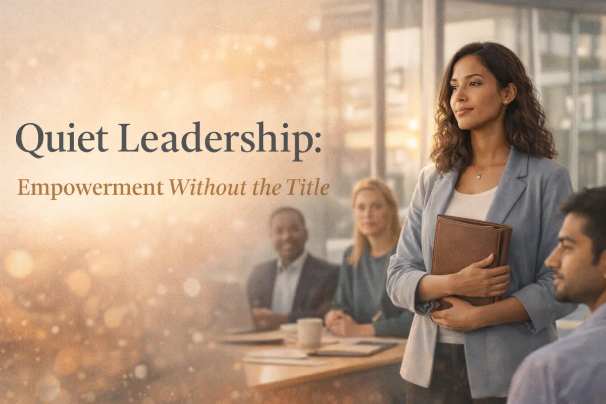 Quiet Leadership: Empowerment Without the Title