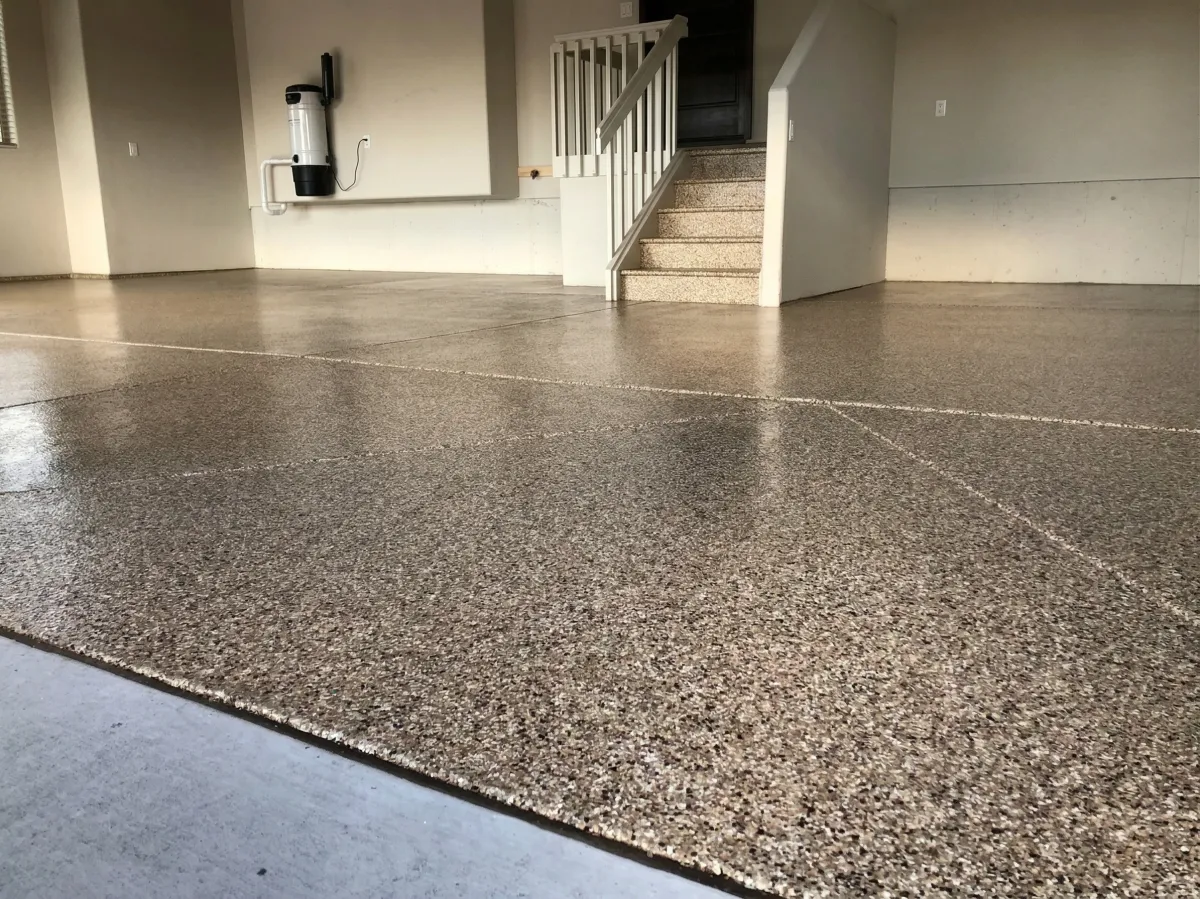 Full Flake Polyaspartic Floors Michigan