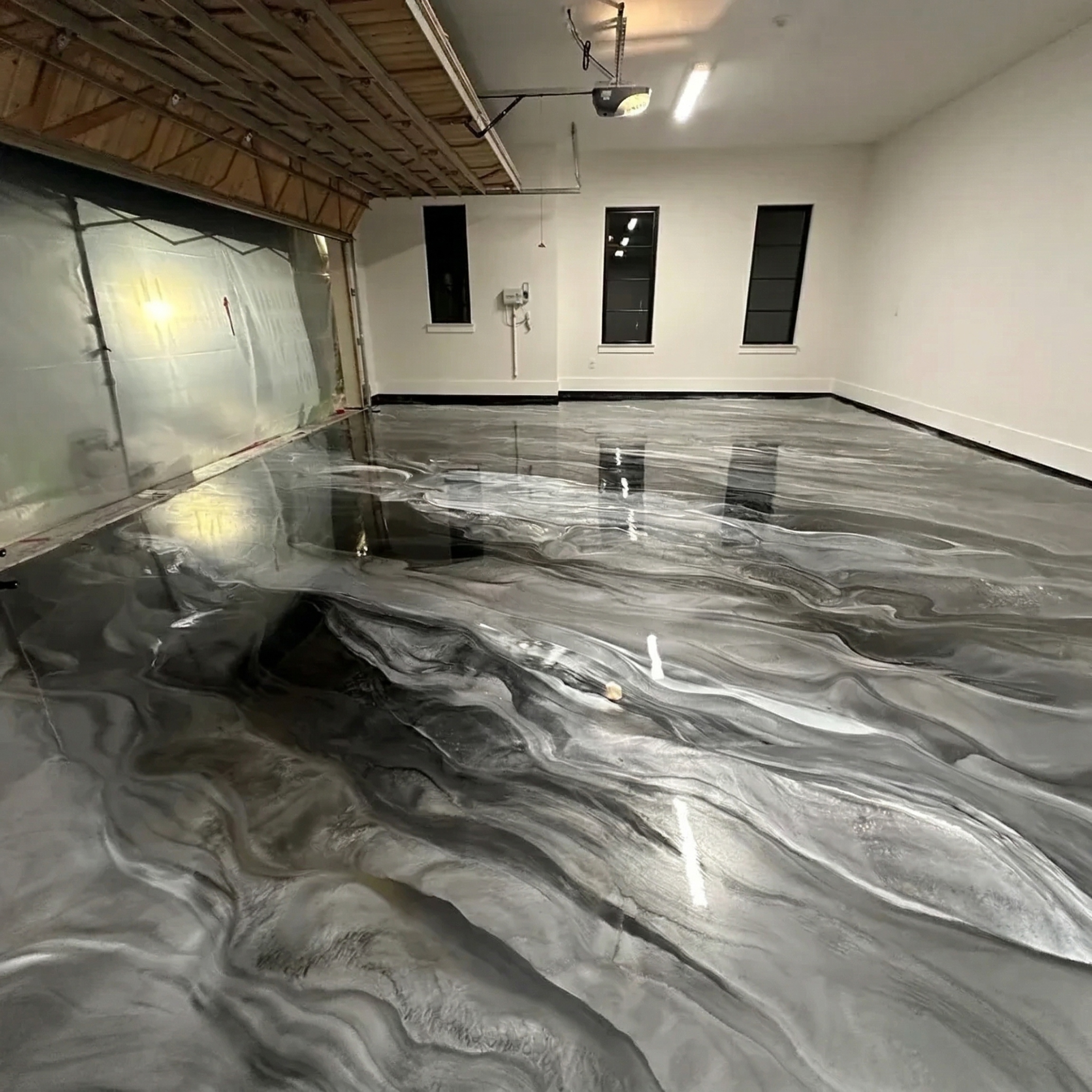 Metallic Floor Coatings in Michigan