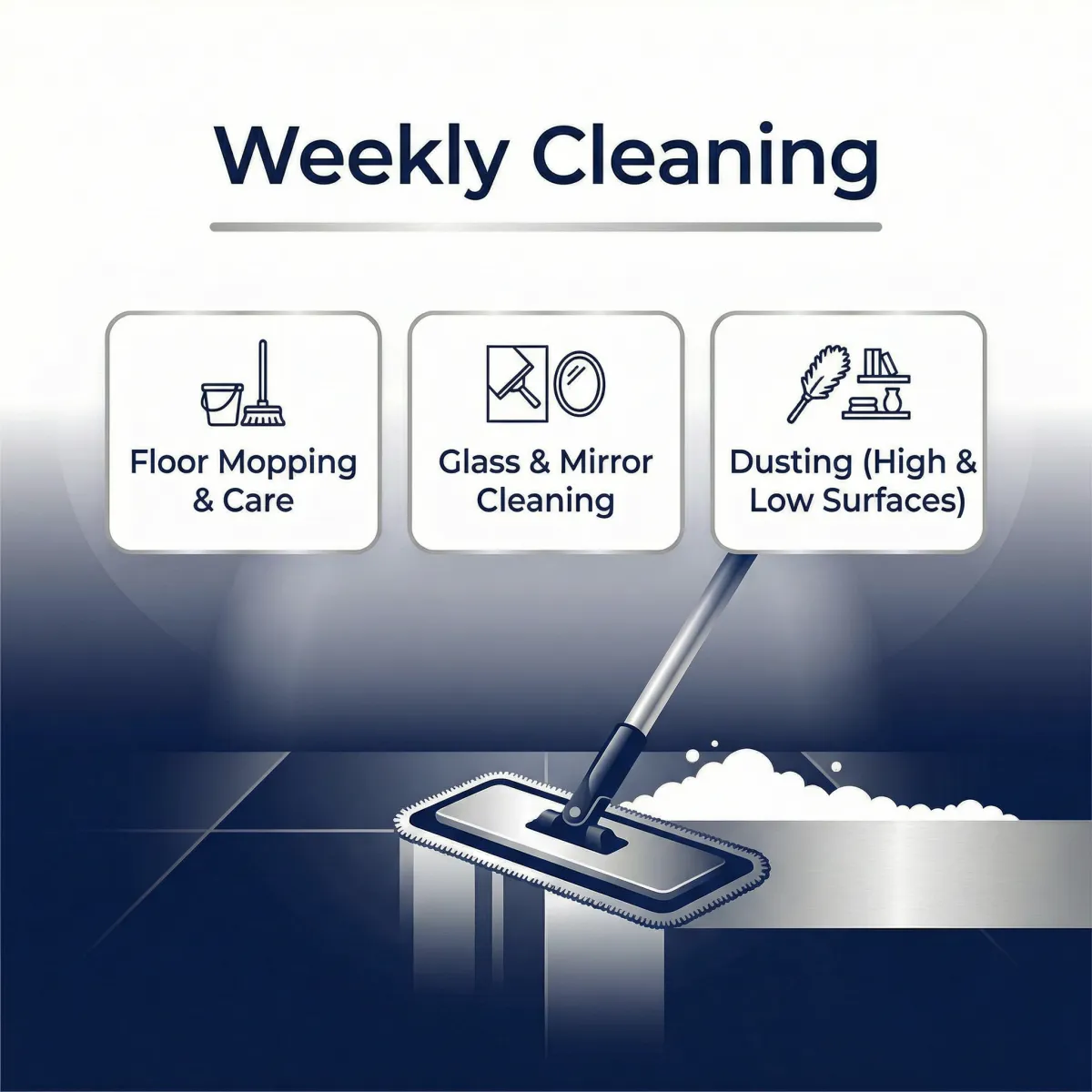 weekly cleaning services