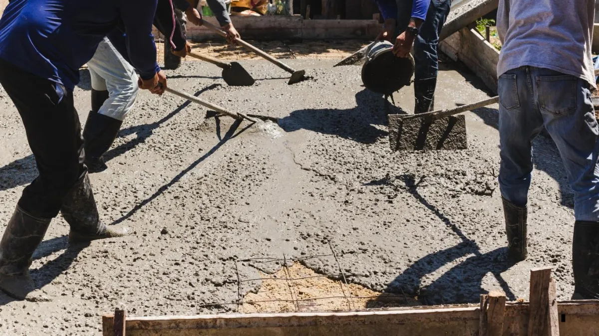 Bedford Concrete, Bedford Texas doing Driveways