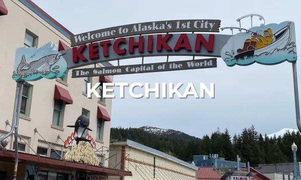 Alaska Cruises visit Ketchikan - book with Luxury Sassy Cruises today
